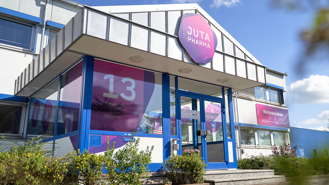 Juta Pharma Gebäude Flensburg: Hochwertige Arzneimittel auf Rezept