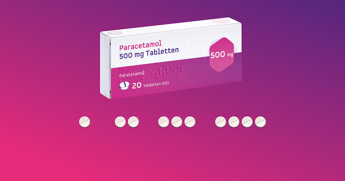 wieviel paracetamol darf man nehmen