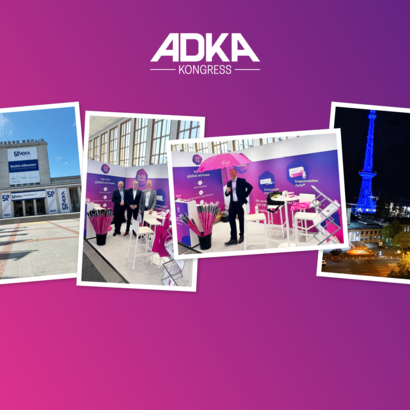 Kollage aus Bildern von den Messetagen