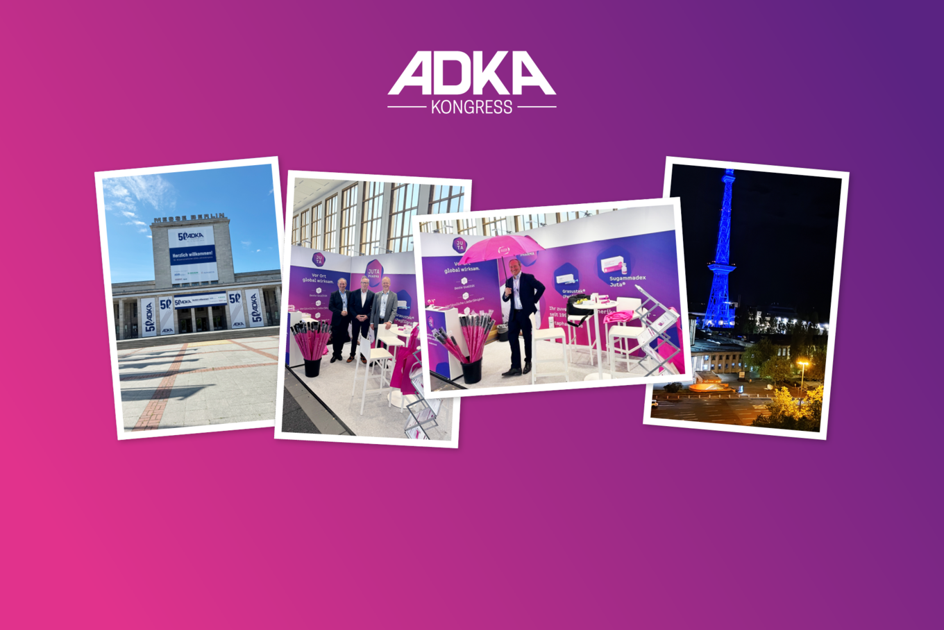 Kollage aus Bildern von den Messetagen