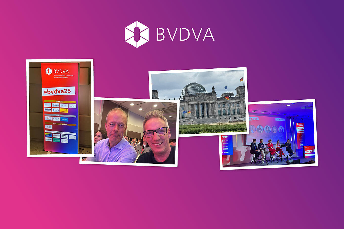 Abbildung einer Foto-Kollage vom BVDVA-Kongress 2025.