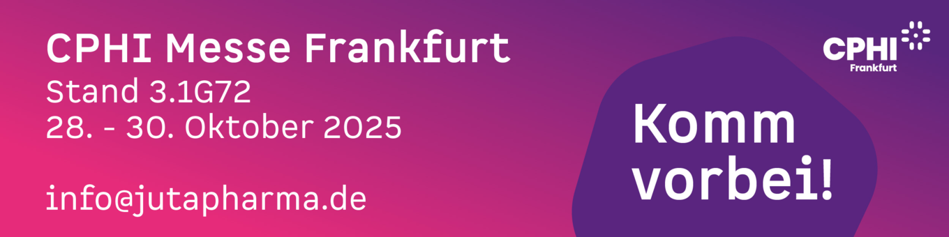 Abbildung der Stand- und Datumsdaten zur Messe CPHI 2025.