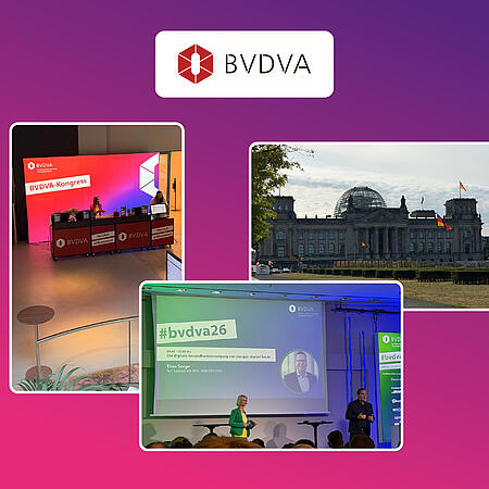 Bilderkollage vom Kongress in Berlin
