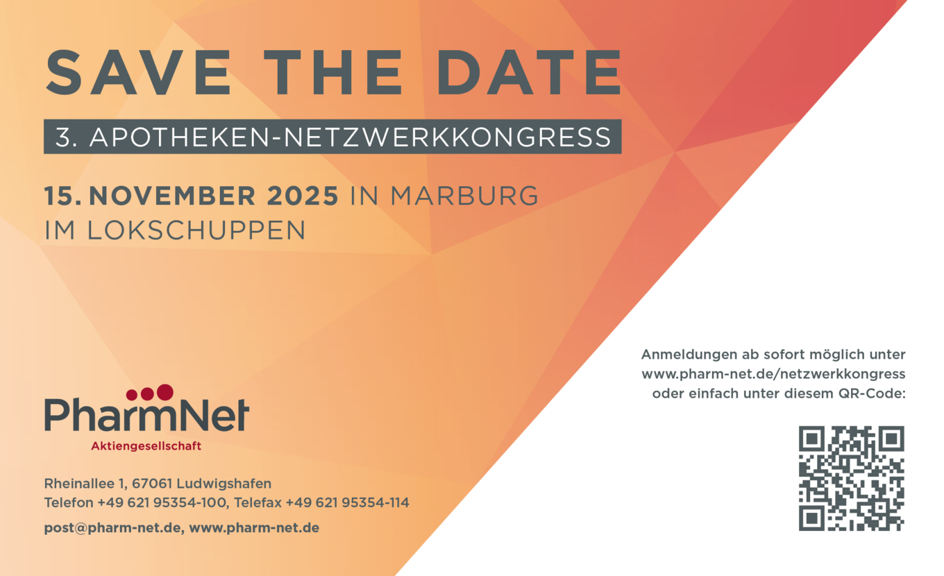 Sav the Date Einladung Pharnmet Apothekennetzwerkkongress 2025